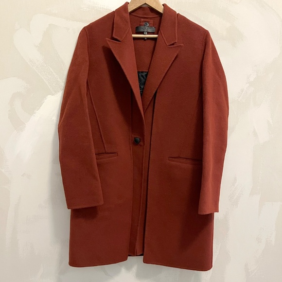 Rust Coat/Vest by rag & bone - Picture 3 of 9